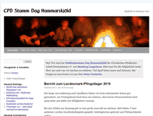 Tablet Screenshot of hammarskjoeld.de